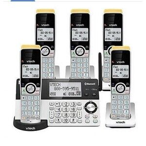 VTech 5 Handset Super Long Range Answering System Model IS8151-5 - New, Open Box